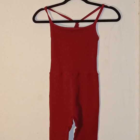 FP Movement Happiness Runs Square Neck Onesie Black Cherry - Picture 3 of 8